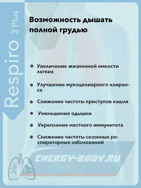 Vitual Laboratories Respiro 3 Plus пептиды бронхов 60 капсул