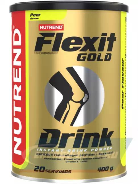 Суставы, связки NUTREND Flexit Gold Drink 400 г, Груша