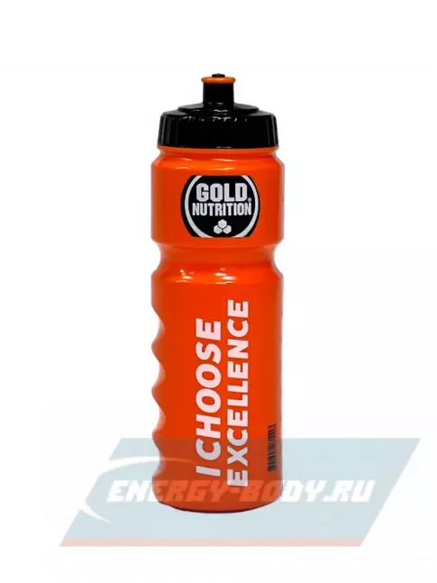  GoldNutrition Фляга пластиковая 750 мл, Оранжевый