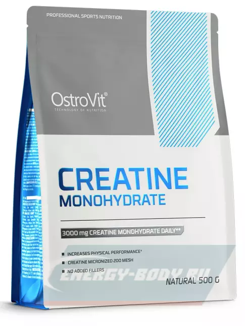  OstroVit Creatine Monohydrate 500 г, Натуральный