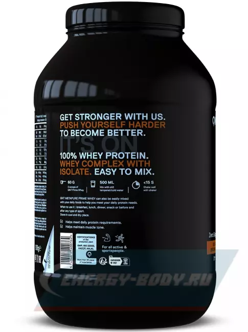  QNT PRIME WHEY 908 г, Бельгийский шоколад брауни