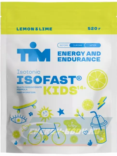  TIM ISOFAST KIDS 520 г, Лимон-лайм