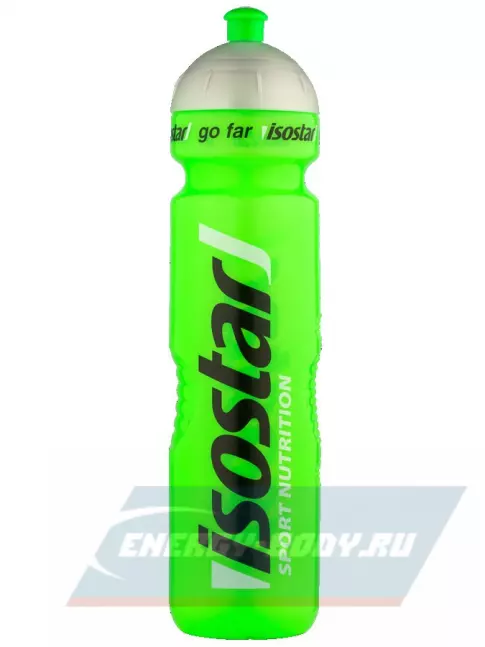  Isostar Бутылка спортивная Швейцария 1000 мл, Зеленая