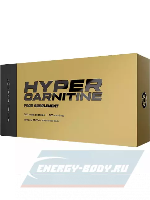 L-Карнитин Scitec Nutrition Hyper Carnitine 120 капсул L-Карнитин Scitec Nutrition Hyper Carnitine 120 капсул