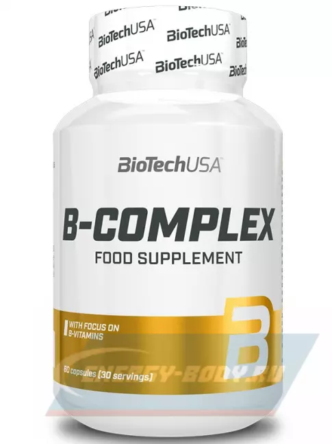  BioTechUSA B-Complex 60 капсул, Нейтральный