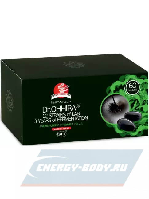  DR.OHHIRA СИНБИОТИК OM-X 60 капсул
