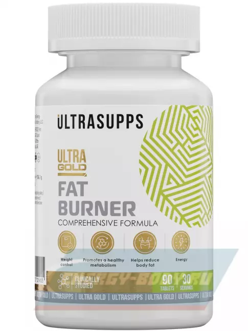  UltraSupps Ultra Gold Fat Burner 90 таблеток