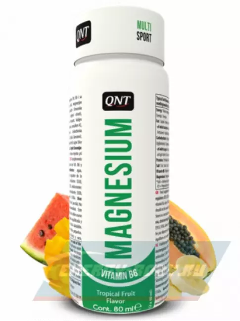 QNT MAGNESIUM + VITAMIN B6 Тропические фрукты QNT MAGNESIUM + VITAMIN B6 Тропические фрукты