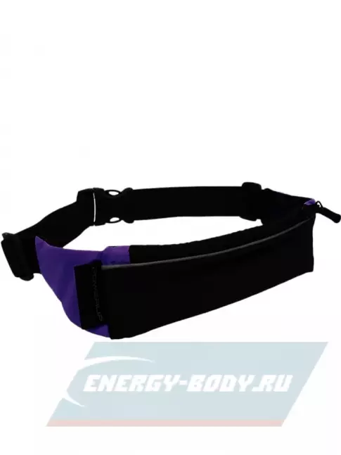  Powerup БЕГОВАЯ ПОЯСНАЯ СУМКА  ELASTIC Фиолетовый