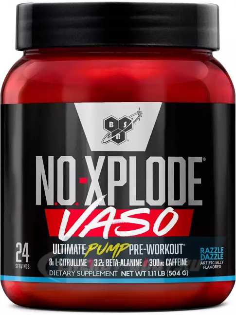 Предтерник BSN XPLODE VASO 504 г, Фруктовое вино
