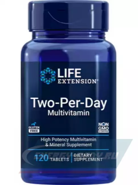  Life Extension Two-Per-Day Multivitamin 120 таблеток