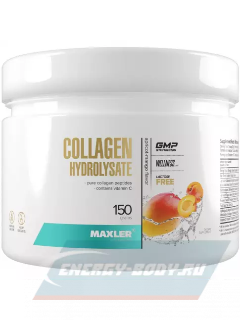 COLLAGEN MAXLER Collagen Hydrolysate 150 г, Абрикос-Манго