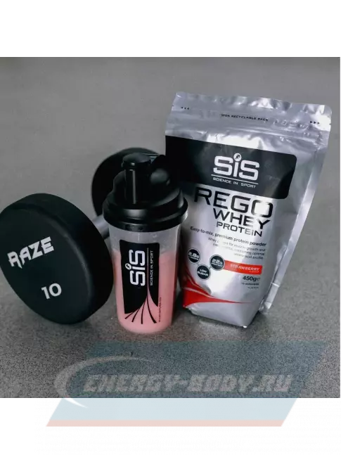  SCIENCE IN SPORT (SiS) REGO Whey Protein 450 г, Клубника