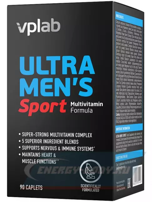  VP Laboratory ULTRA MEN'S SPORT 2 x 90 таблеток, Микс