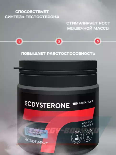 Академия-Т Ecdysterone 120 капсул  Академия-Т Ecdysterone 120 капсул