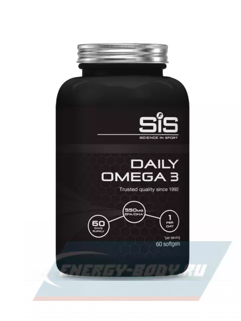 Omega 3 SCIENCE IN SPORT (SiS) DAILY OMEGA 3 60 капсул Omega 3 SCIENCE IN SPORT (SiS) DAILY OMEGA 3 60 капсул