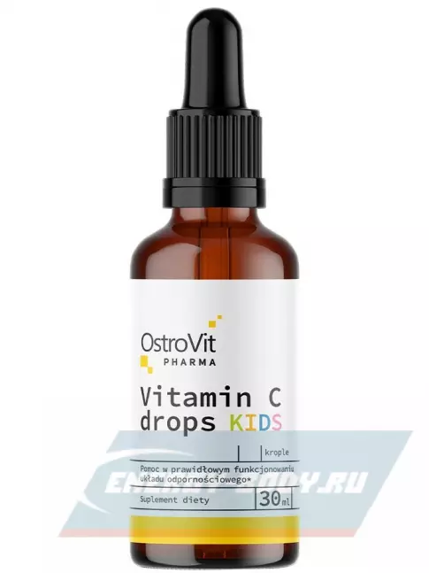  OstroVit Vitamin C drops kids 30 мл