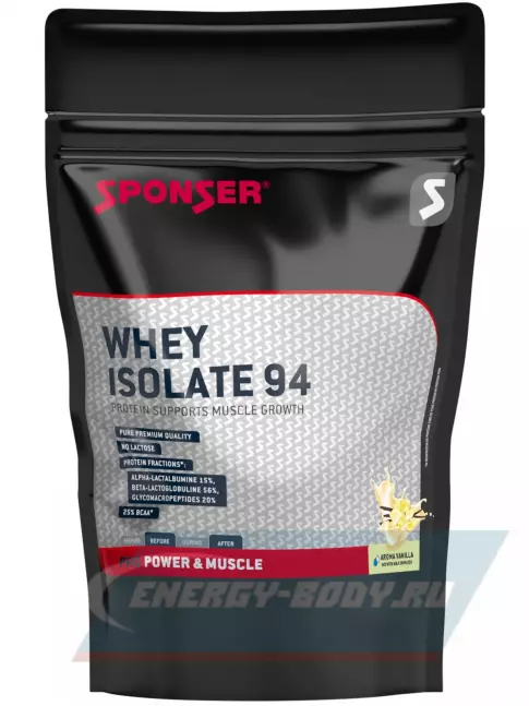  SPONSER WHEY ISOLATE 94 CFM 1500 г, Ваниль