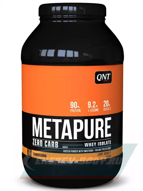  QNT METAPURE ZERO CARB 908 г, Тирамису