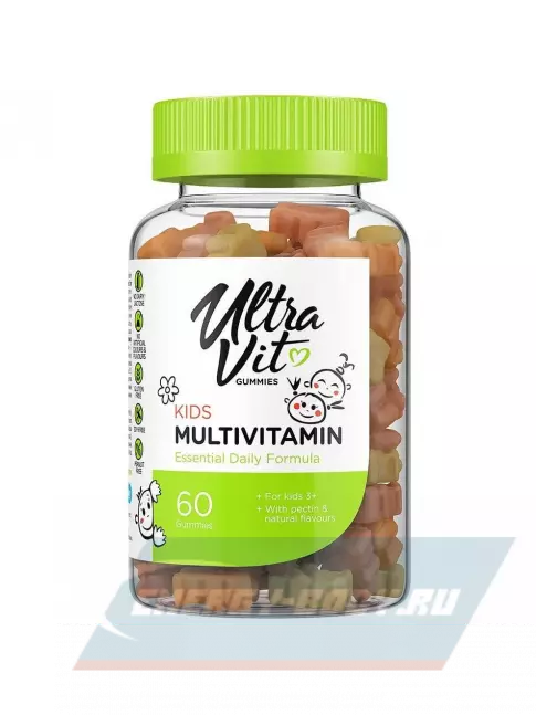  UltraVit Gummies Kids Multivitamin 60 жевательных таблеток