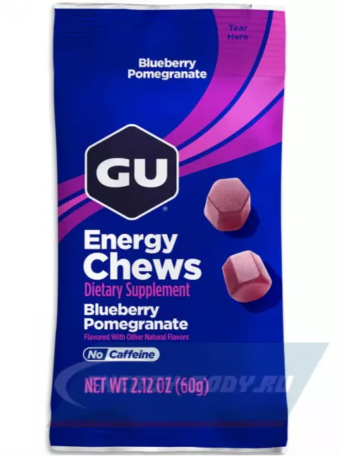 Восстановление GU ENERGY Мармеладки GU Energy Chews 2 x 60 г, Микс