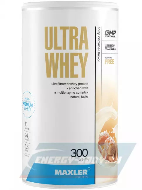  MAXLER Ultra Whey 300 г, Солёная карамель