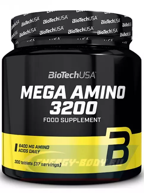 Аминокислотны BioTechUSA Mega Amino 3200 300 таблеток
