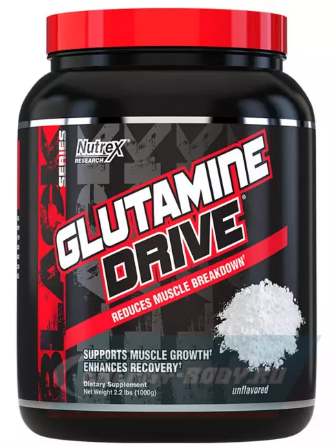 Глютамин NUTREX Glutamine Drive 1000 г, Натуральный