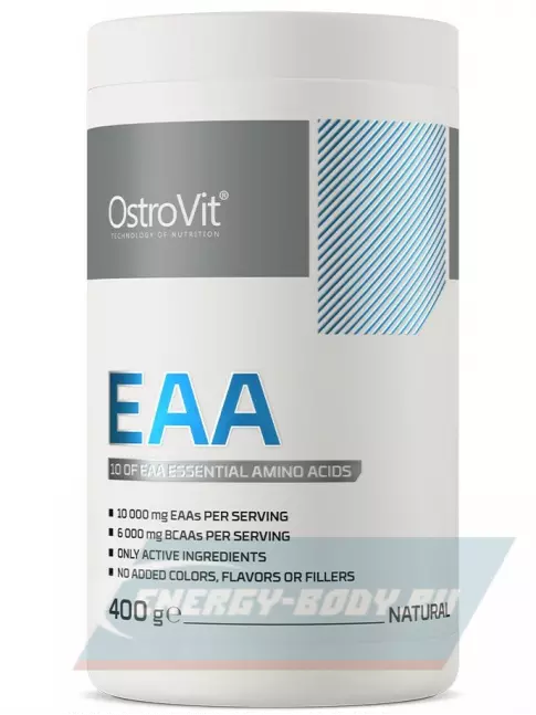 Аминокислотны OstroVit EAA PURE 400 г, Натуральный