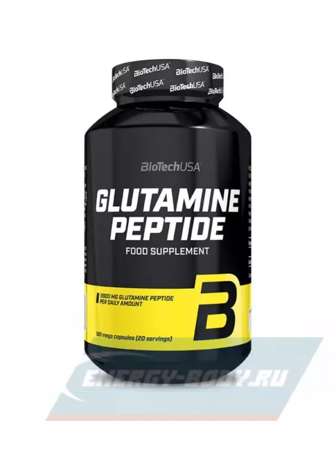 Глютамин BiotechUSA Glutamine Peptide 180 капсул Глютамин BiotechUSA Glutamine Peptide 180 капсул