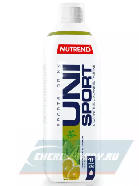 Концентрат NUTREND Unisport 1000 мл, Зеленый чай-Лимон