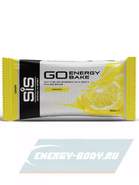 Батончик энергетический SCIENCE IN SPORT (SiS) GO Energy Bake 3 x 50 г, Лимон