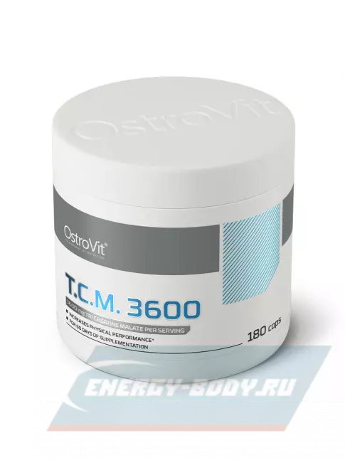  OstroVit T.C.M. Creatine Malate 3600 mg 180 капсул