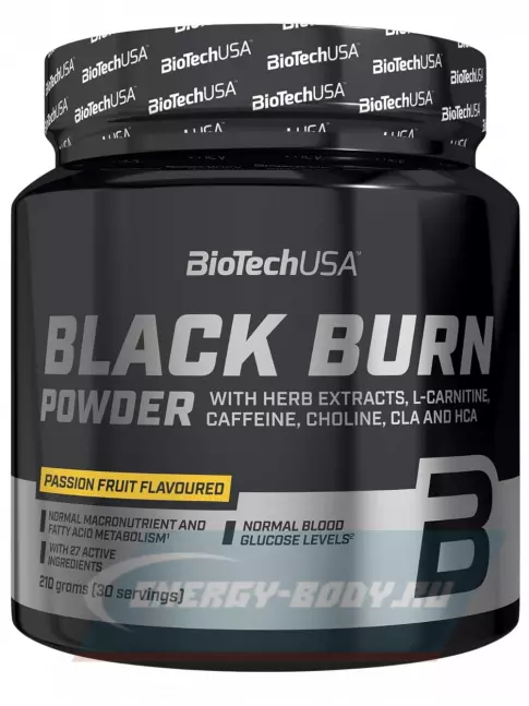  BioTechUSA Black Burn 210 г, Маракуйя