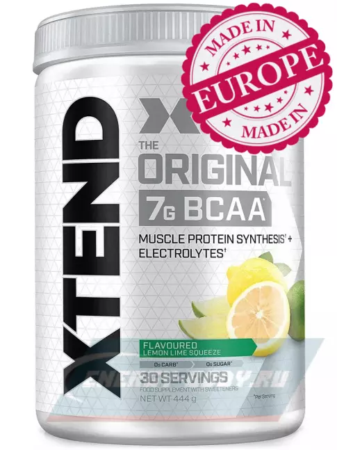 ВСАА Xtend Original (EU) 398-431 г, Лимон-лайм