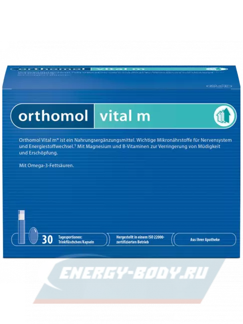  Orthomol Vital m liquid (жидкость+капсулы) курс 7 дней