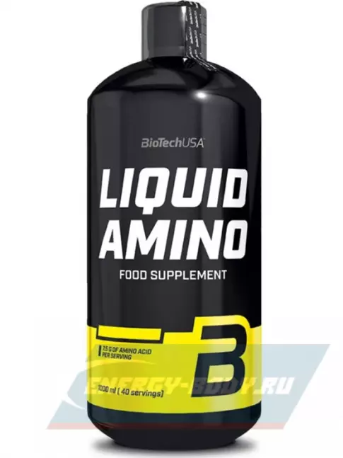Аминокислотны BiotechUSA Liquid Amino 1000 мл, Апельсин
