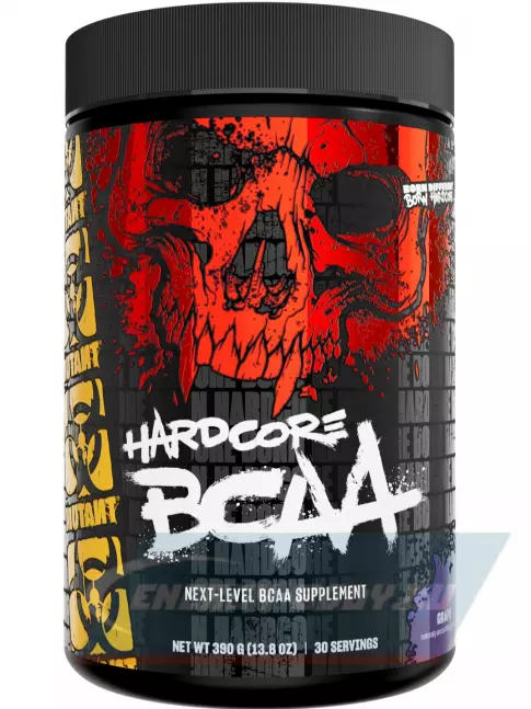 ВСАА Mutant HARDCORE BCAA 390 г, Виноград