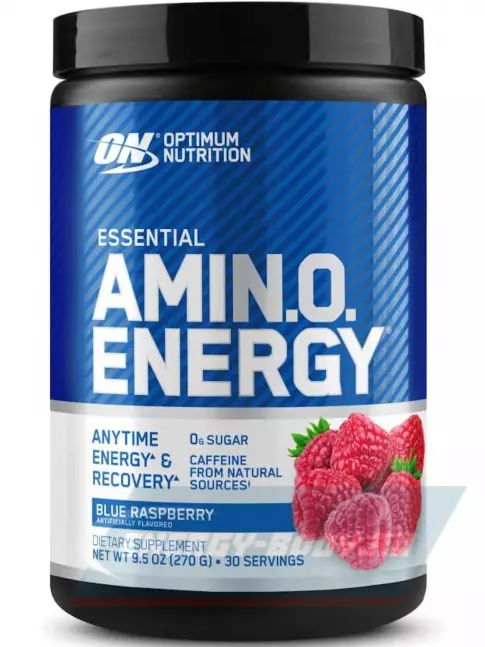 Аминокислотны Optimum Nutrition Essential Amino Energy 270 г, Ежевика