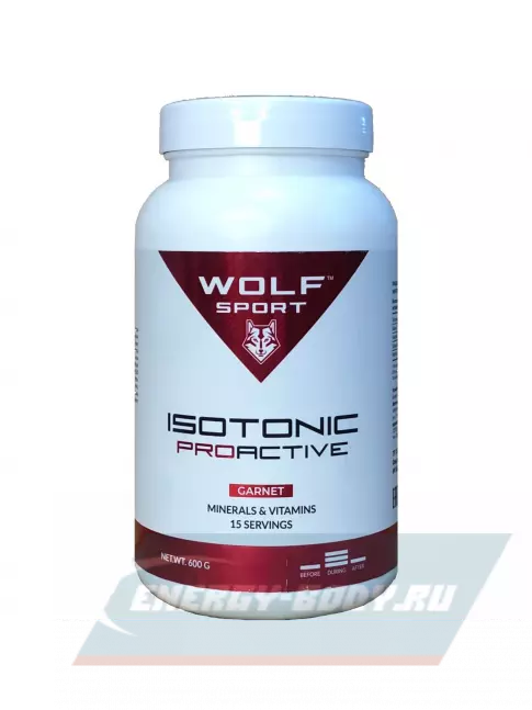  WolfSport IZOTONIC PROACTIVE 600 г, Гранат