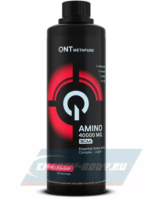 Аминокислотны QNT Amino Acid Liquid 500 мл, Красные фрукты