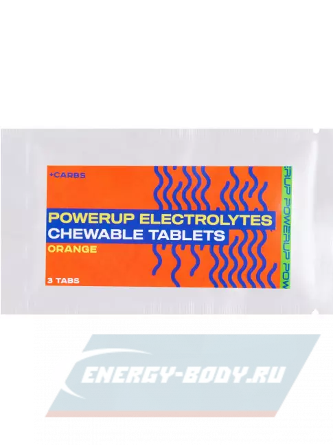  Powerup Electrolytes Chewable Tablets 50 таблеток + 3 таблетки, Микс