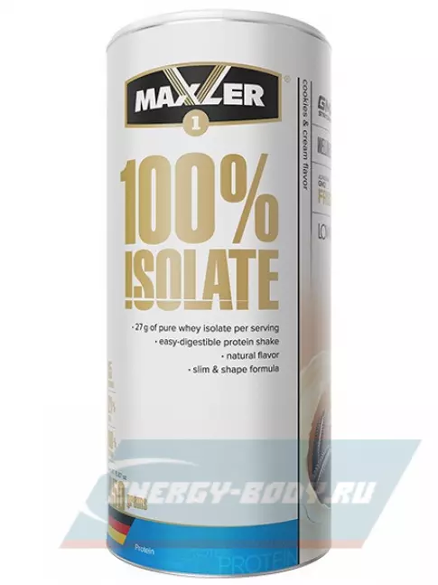  MAXLER 100% Isolate 450 г, Печенье с Кремом