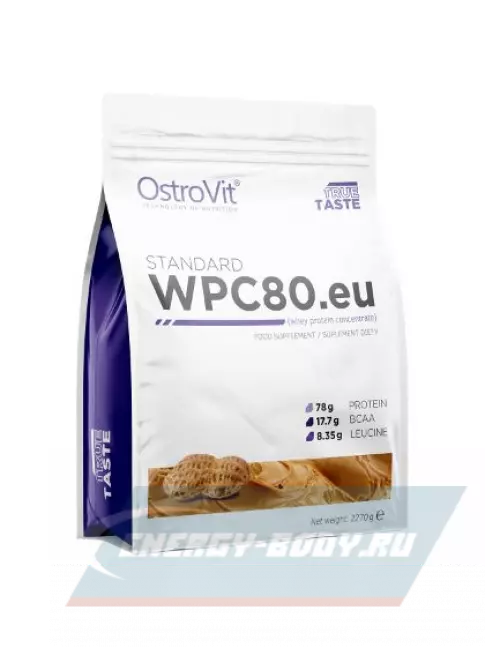  OstroVit WPC 80.eu 2270 г, Арахисовая паста