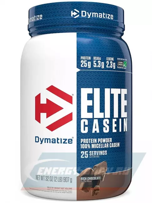  Dymatize Elite Casein 908 г, Насыщенный шоколад