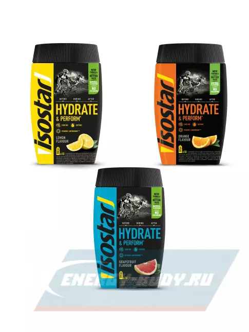  ISOSTAR Hydrate and Perform Powder 3 x 400 гр, Mix