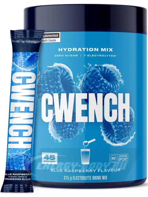  CWENCH Hydration Mix 315 г, Голубая малина