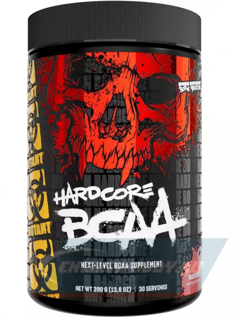 ВСАА Mutant HARDCORE BCAA 390 г, Арбуз