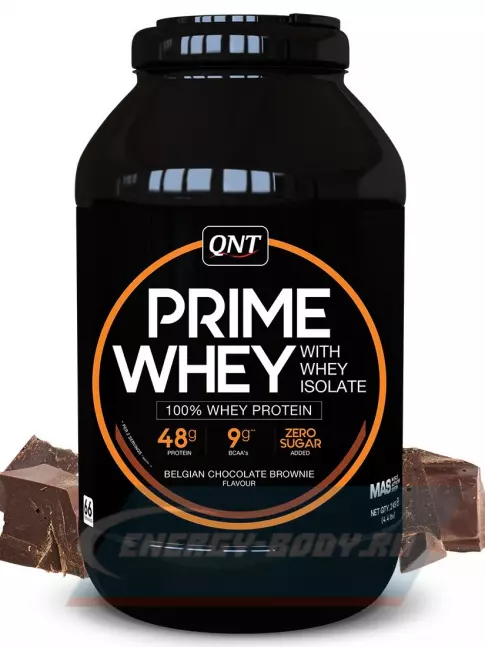  QNT PRIME WHEY 2000 г, Бельгийский шоколад брауни