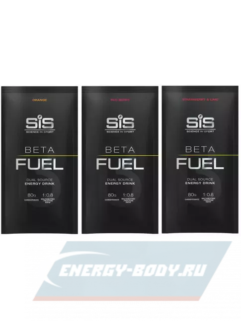  SCIENCE IN SPORT (SiS) Beta Fuel 3 x 82 г, Микс